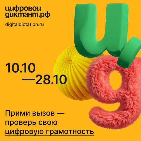 Стать грамотным в Сети: «Цифровой Диктант 2024».