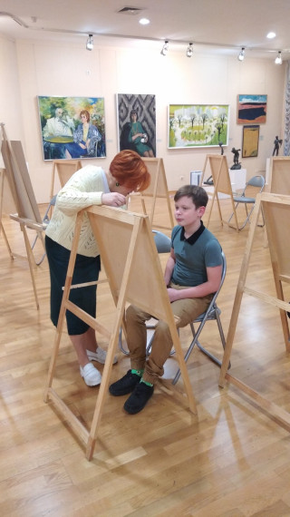 Городской конкурс детского рисунка «Я в музее».